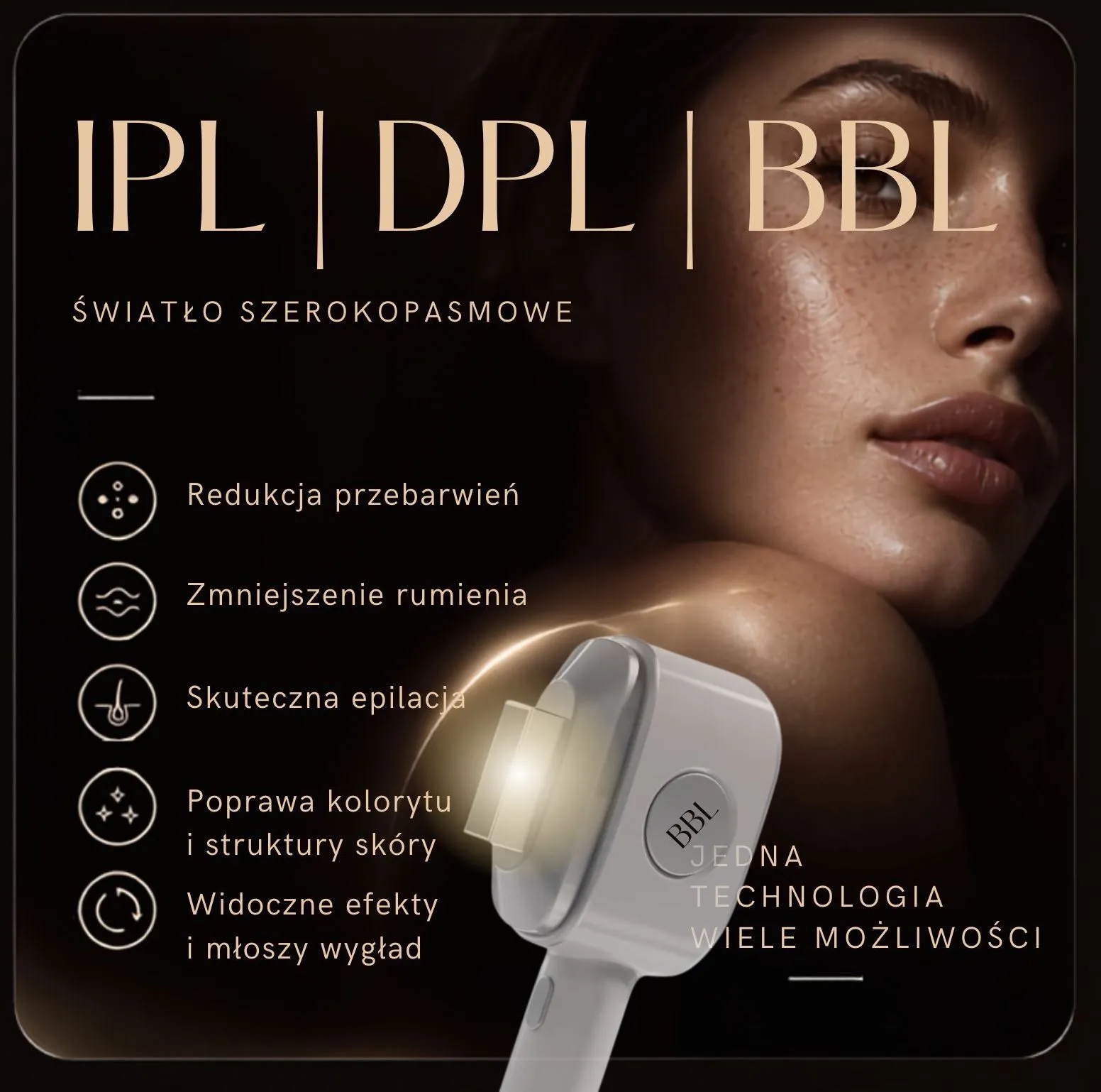 ipl dpl bbl platforma światła szerokopasmowego