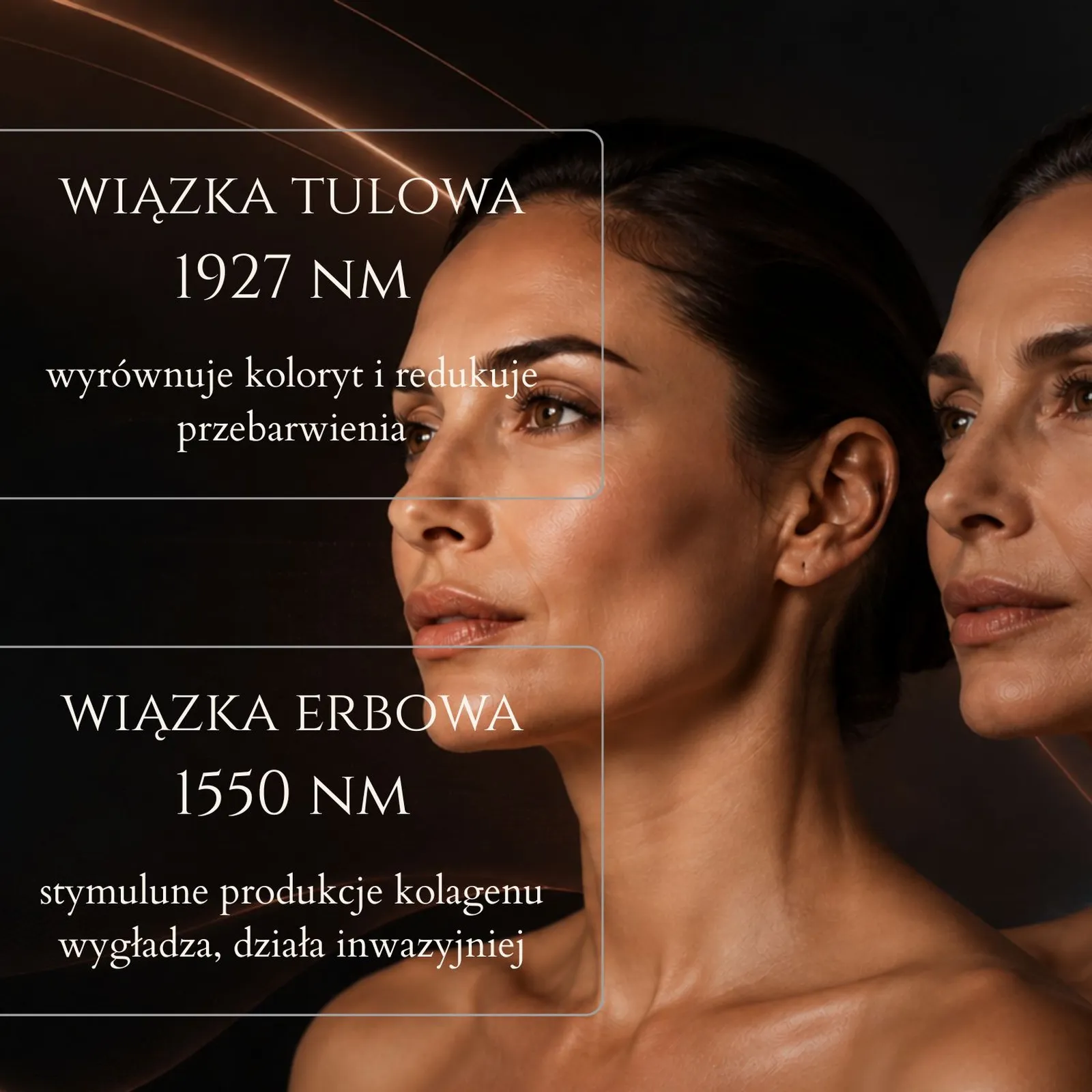 laser tulowy erbowo szklany