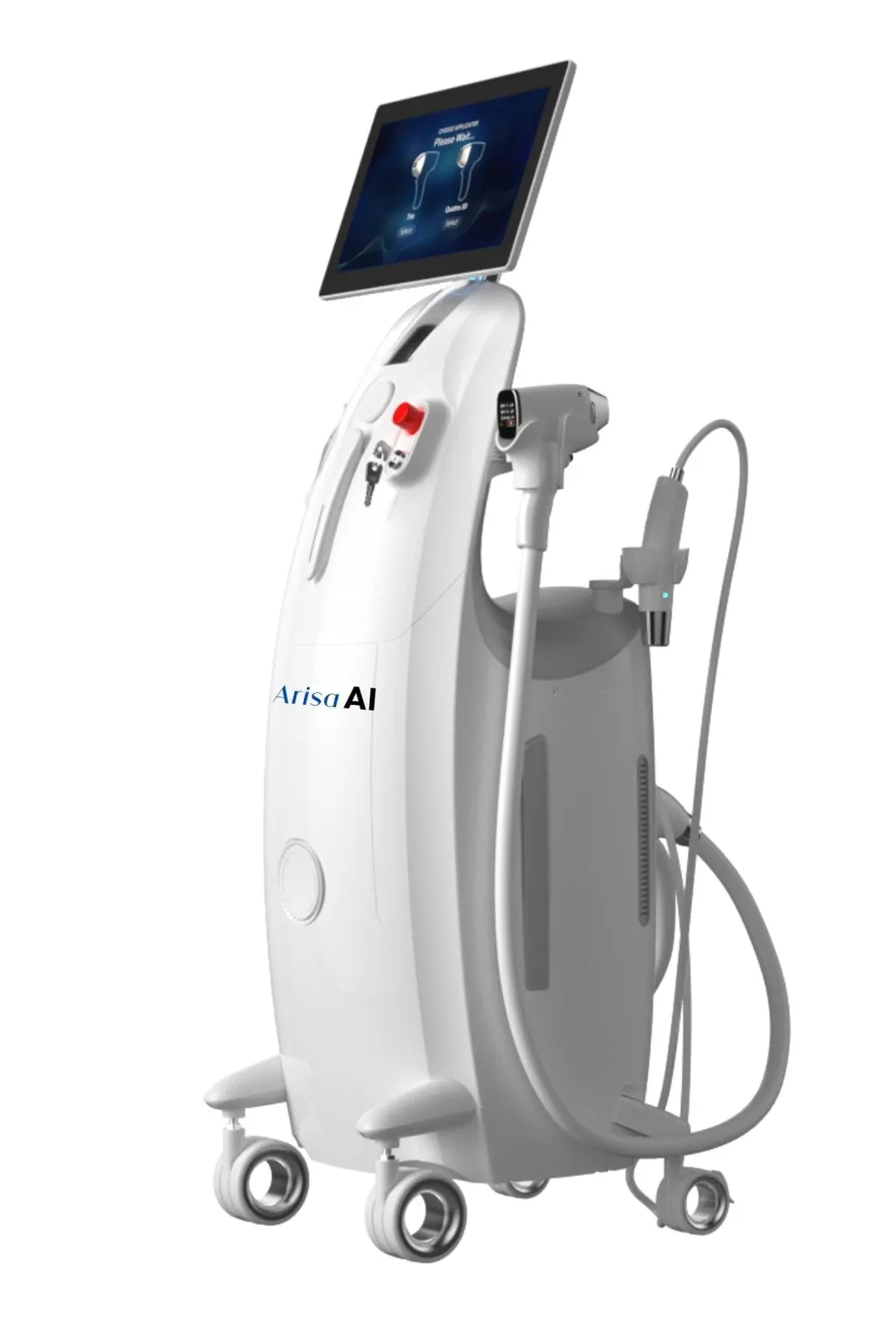 Laser diodowy do depilacji 4 fale 755/808/940/1064 nm ARISA AI z kamerą AI