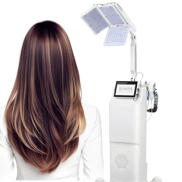 Laser na porost włosów + analizator skóry głowy – urządzenie trychologiczne W130